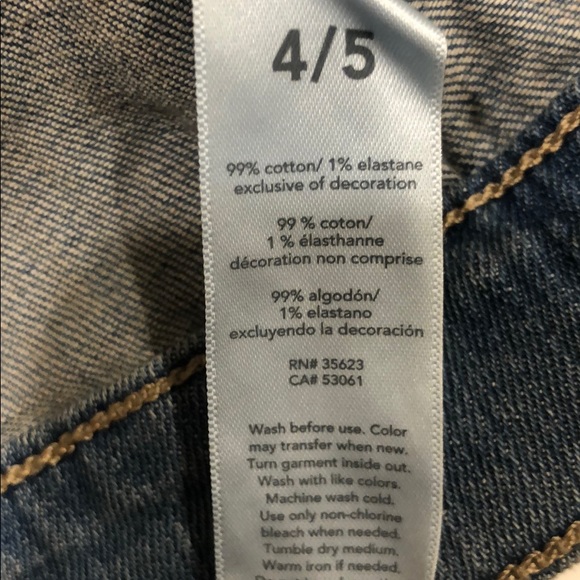 Carters denim jacket size 4/5 - Picture 7 of 7